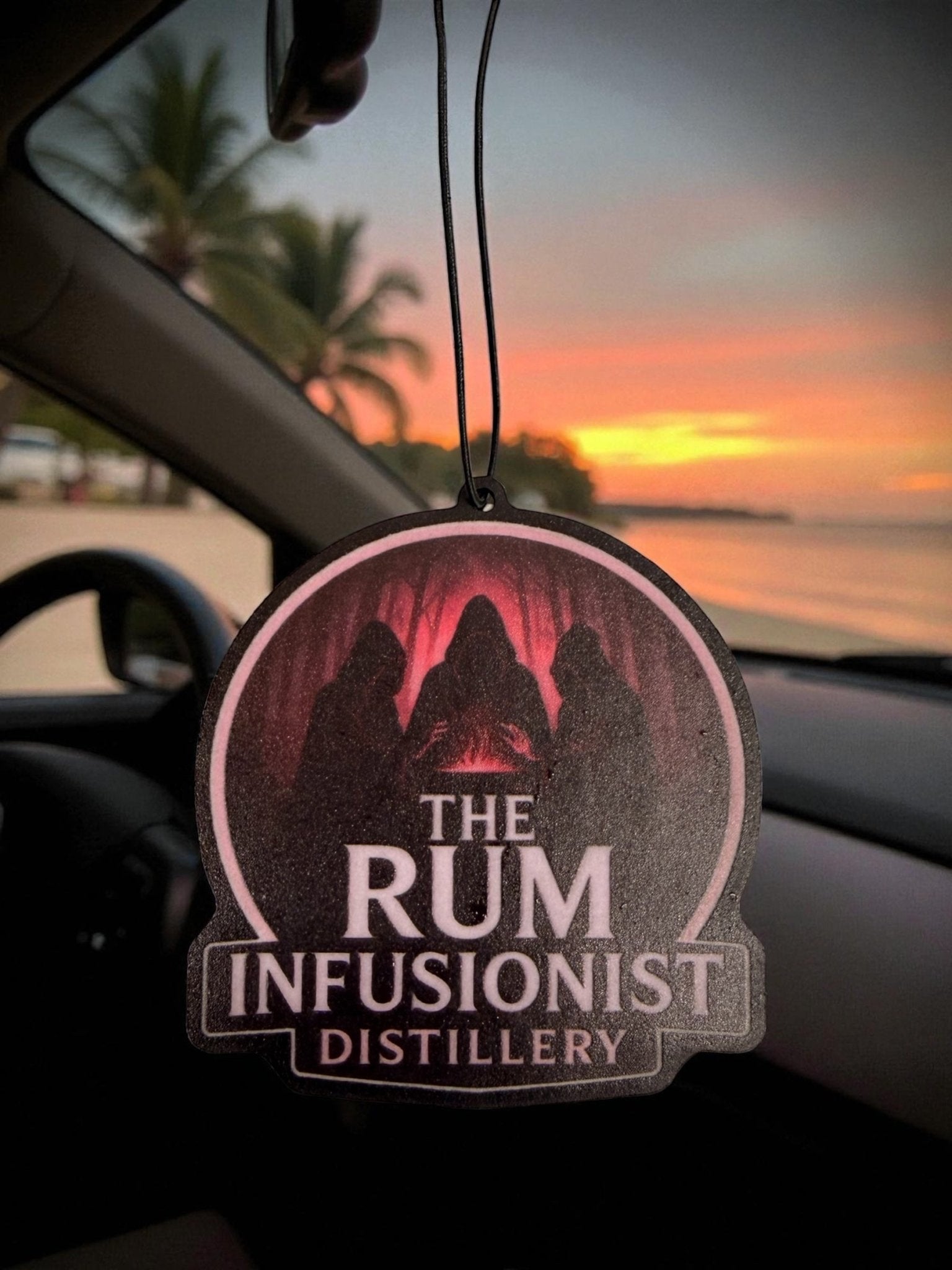 The Rum Infusionist Distillery Car Air Freshener – Signature Edition - The Rum Infusionist