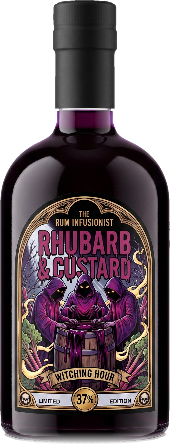 Rhubarb & Custard: Witching Hour – 37% ABV | Limited Edition